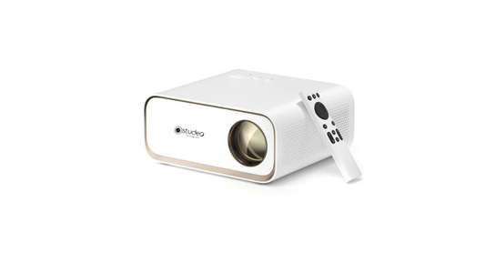 Studeo X5 Smart Android Projector – Amlogic S905X Chipset, 1080P Native Resolution, 4K Support, Auto Focus & Keystone, 30,000-Hour Lifespan